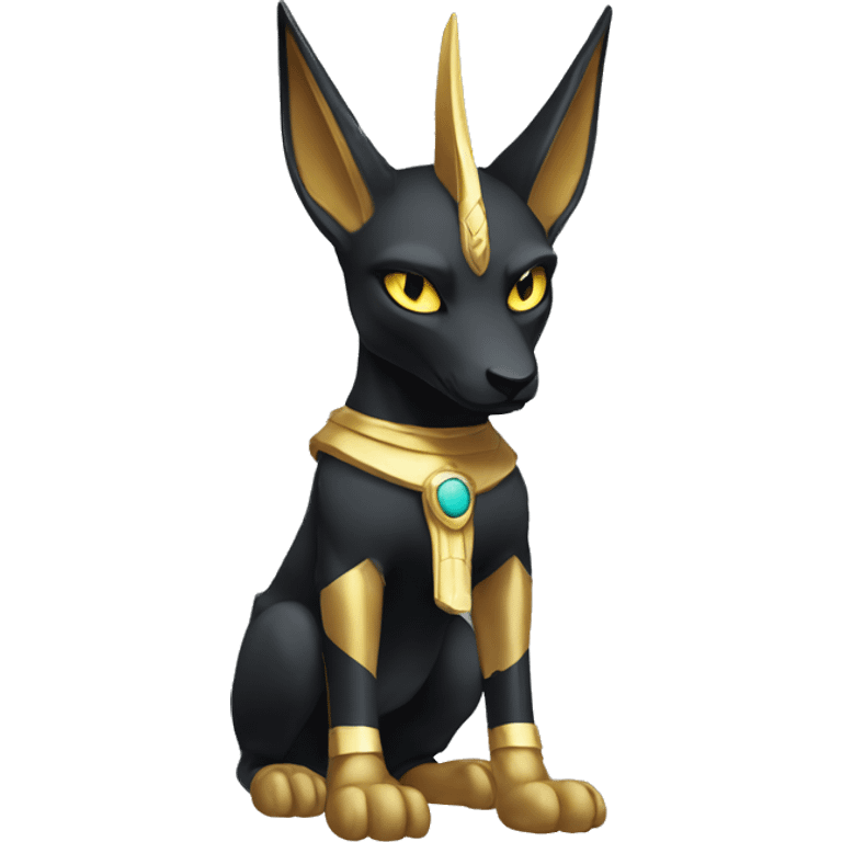 Chibi Anubis-Fakémon Full Body emoji