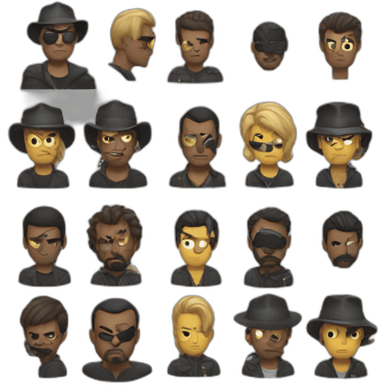 the bad guys emoji