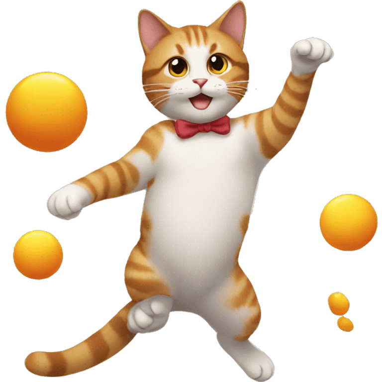 cat juggling  emoji