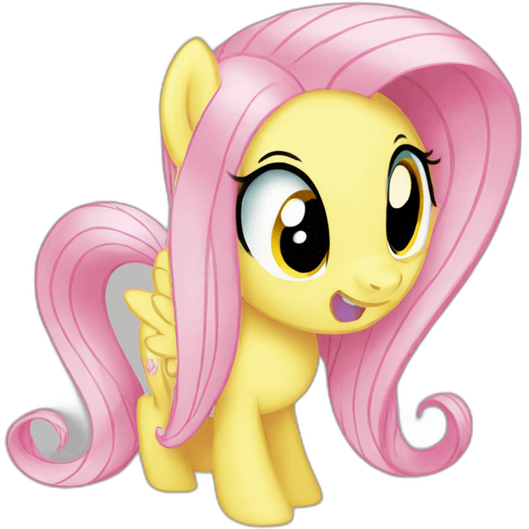 Fluttershy my little pony emoji