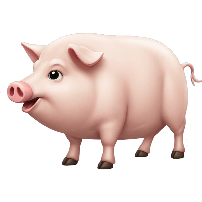 Halb Geier halb Schwein emoji