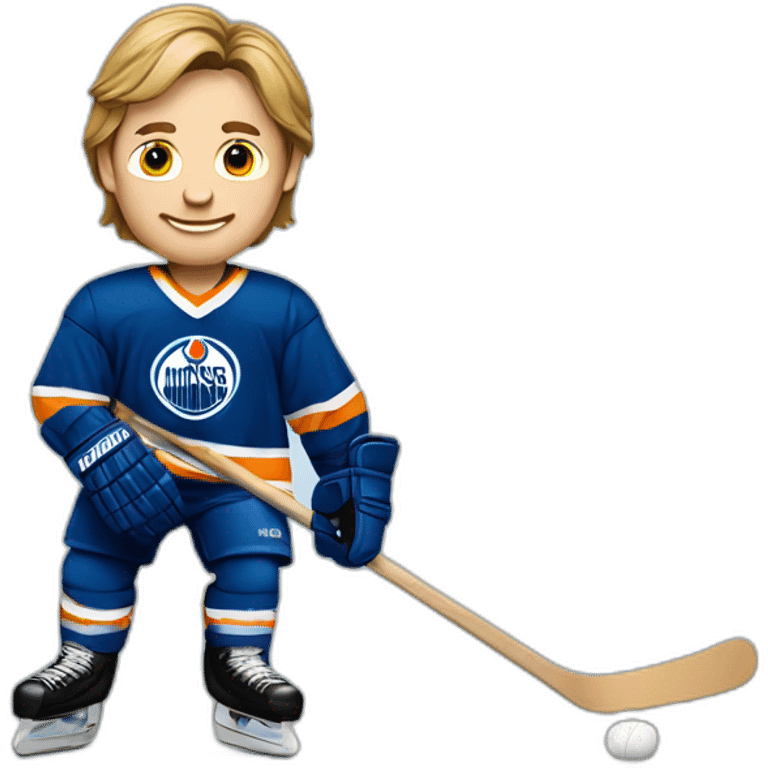 wayne gretzky in hockey kit emoji