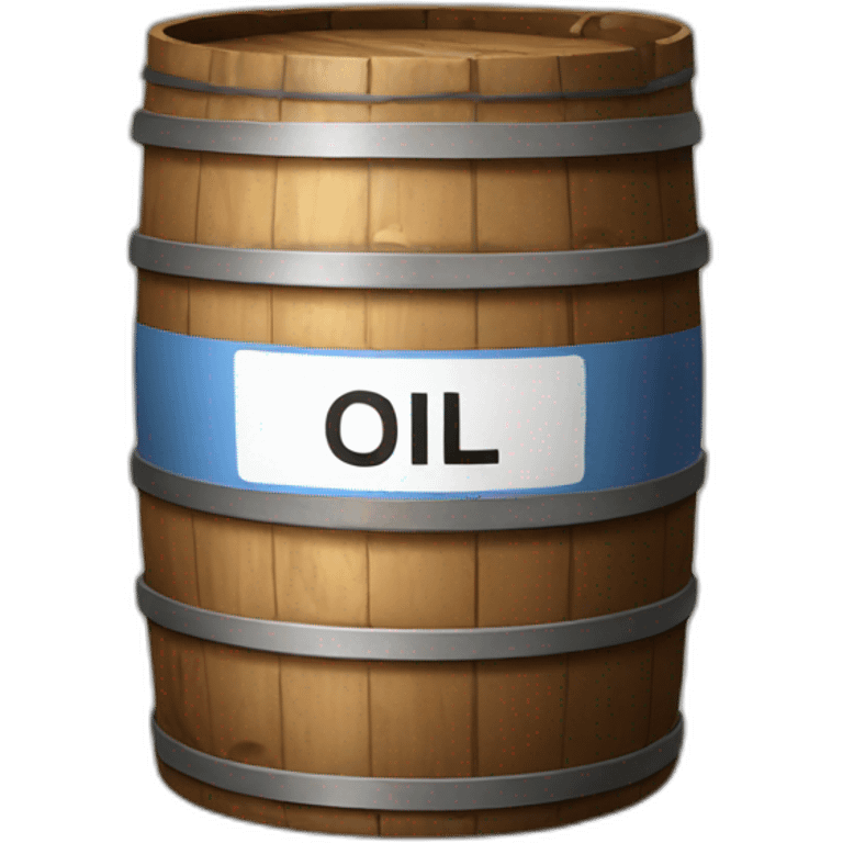 a barrel of oil emoji