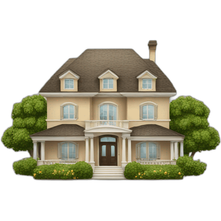 a luxury home emoji