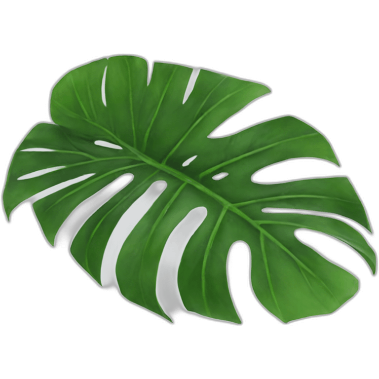 monstera leaf emoji