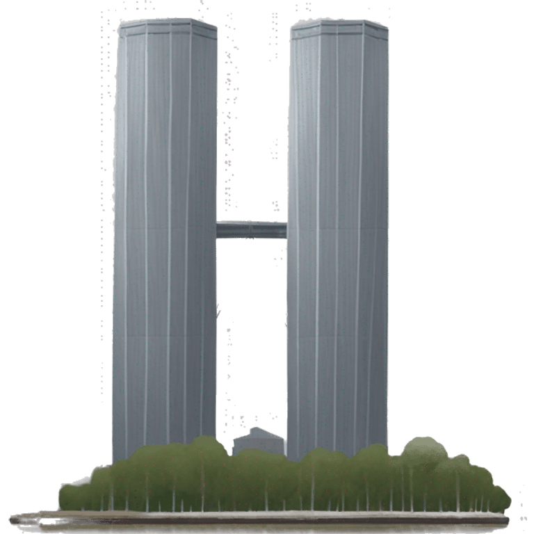 the twin towers emoji