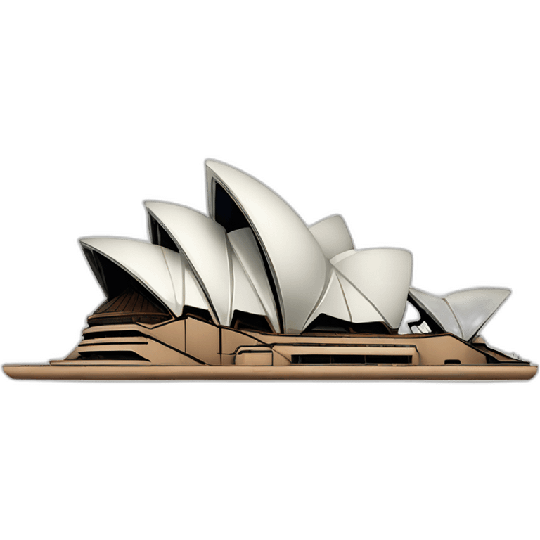 Sydney opera house emoji