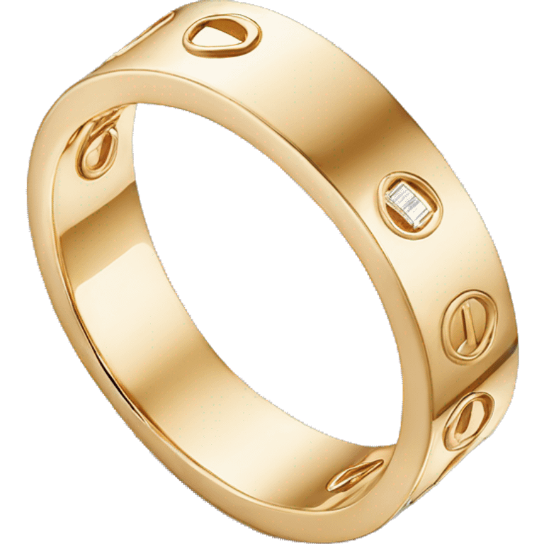 cartier love ring emoji