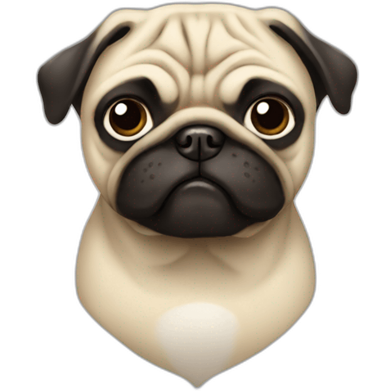 cartoon-pug emoji