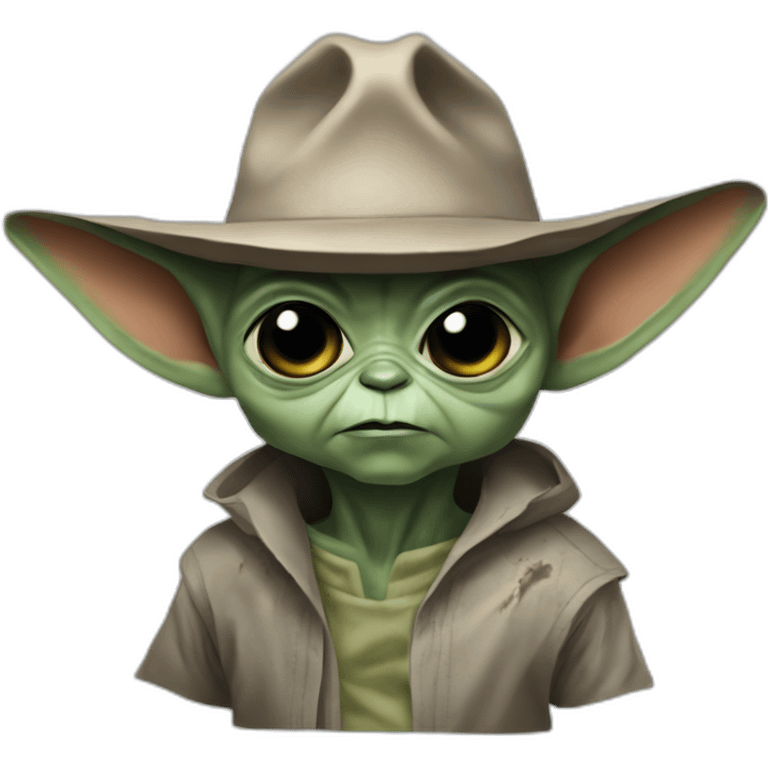 zombie michael jackson in thriller as baby yoda emoji