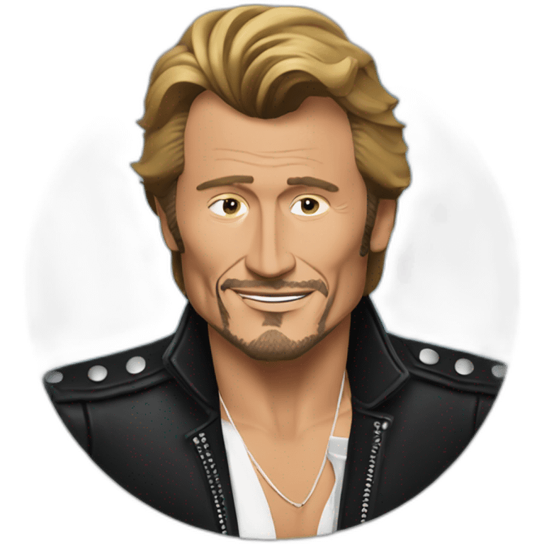 Johnny Hallyday  emoji