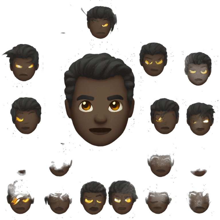 Black flash emoji