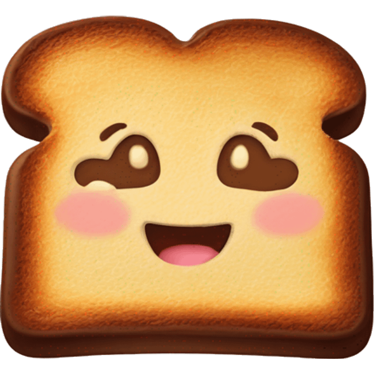 toast with nutella emoji