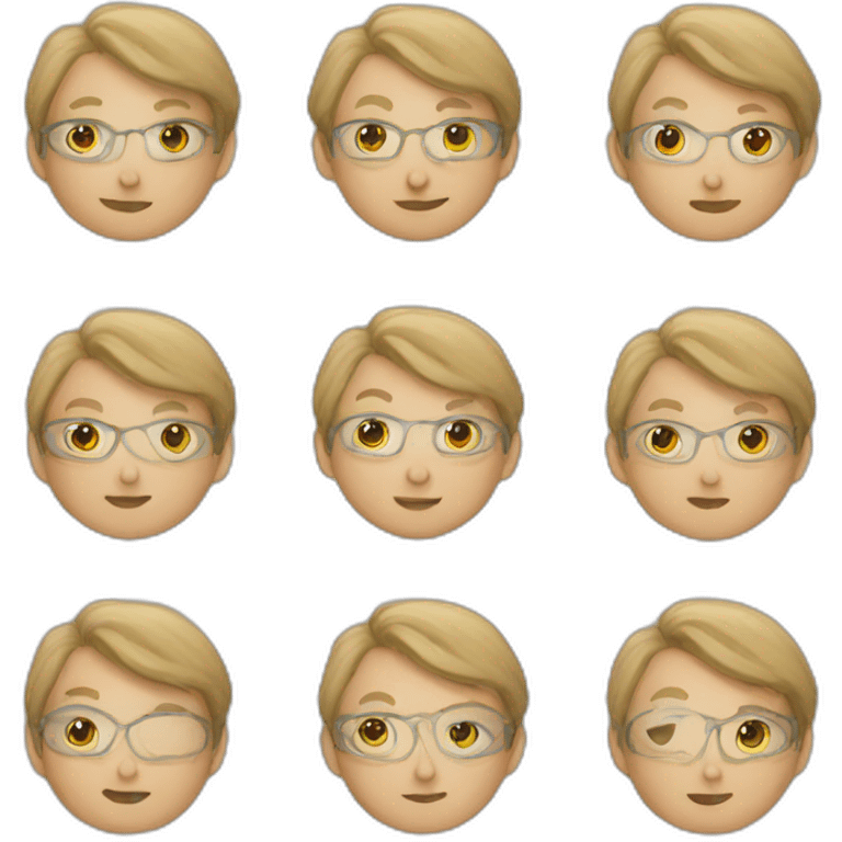 Teacher jelling emoji