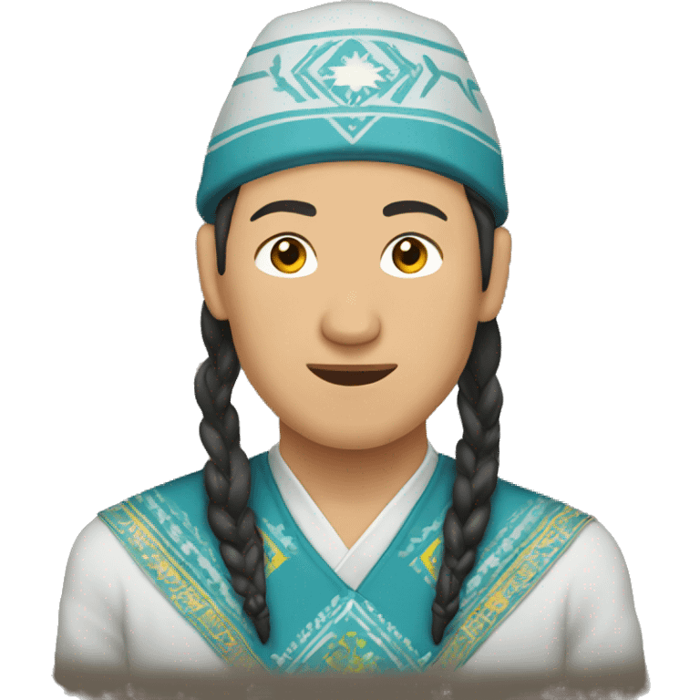 Kazakh people emoji