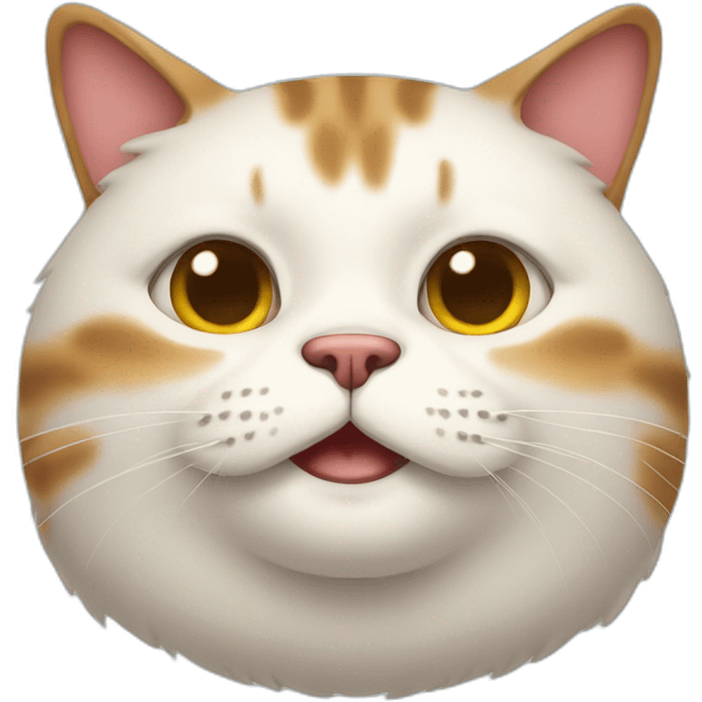 Fat cat emoji