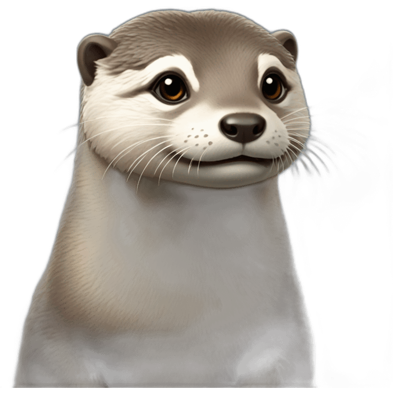 Loutre sur un mouton emoji