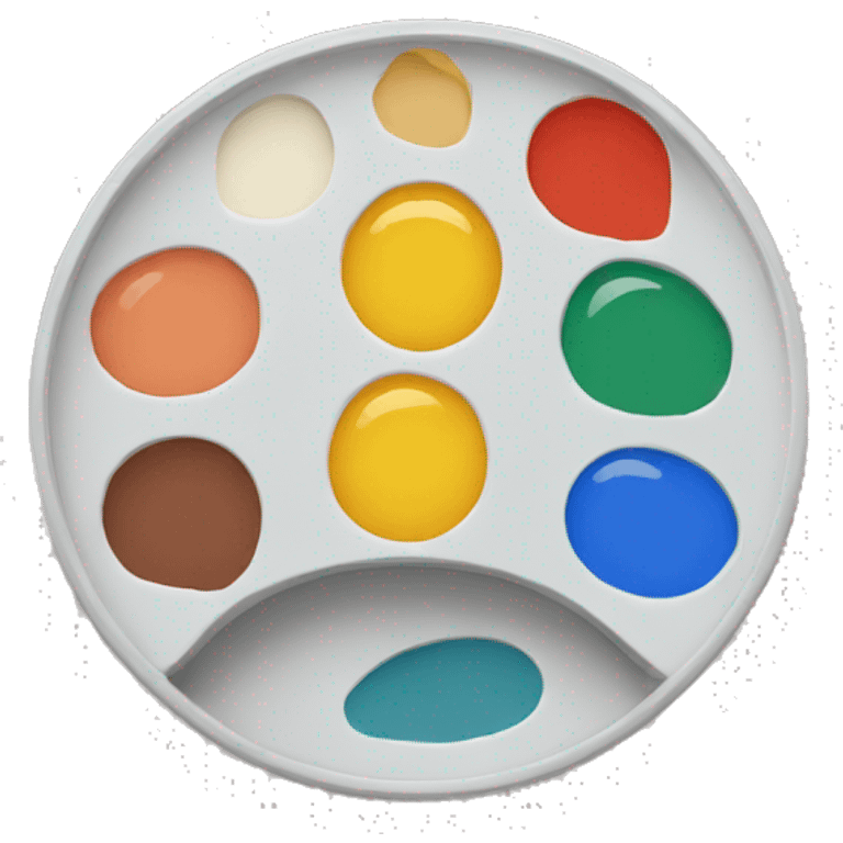 paint palette emoji