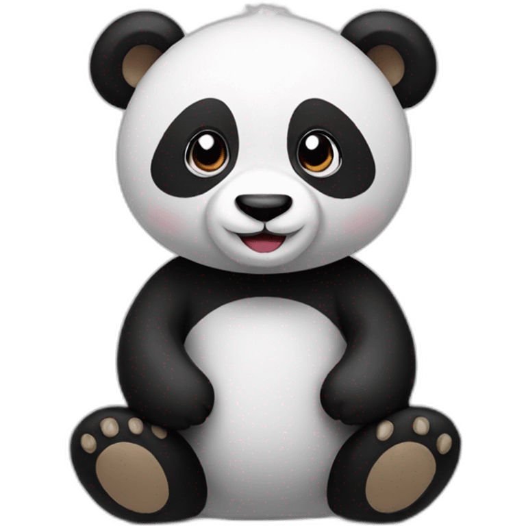 panda toy emoji