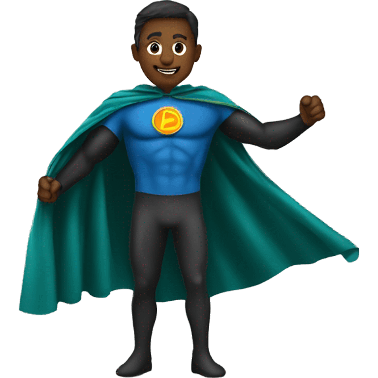 super hero cape emoji