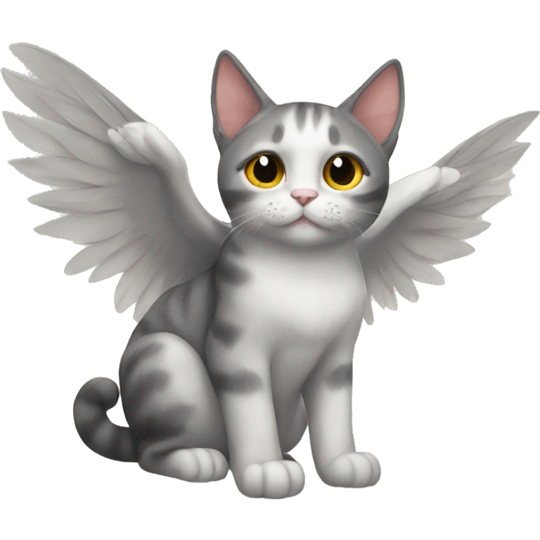 Cat with wings emoji