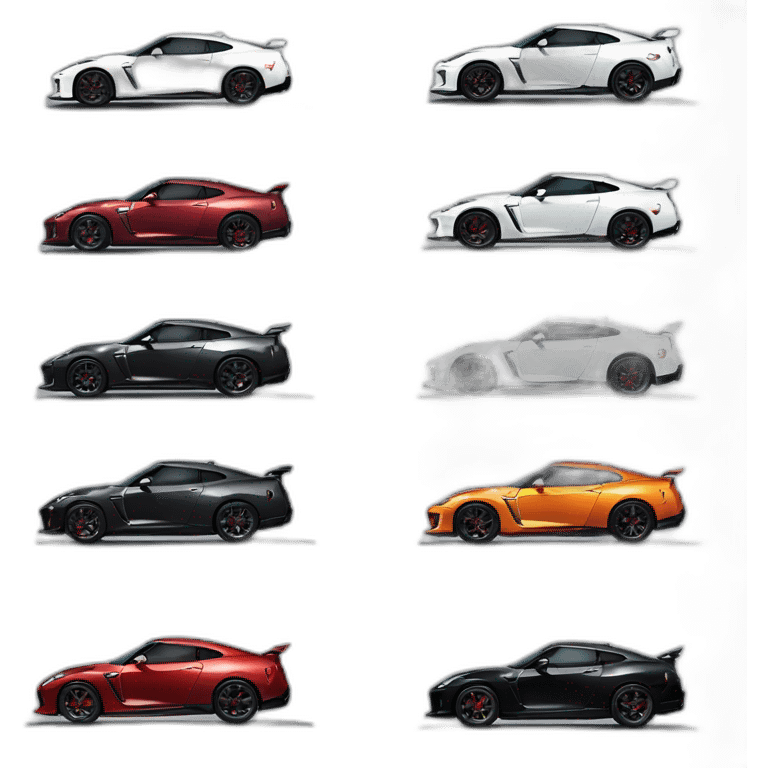 nissan gtr35 mixed with toyota supra mk4 emoji