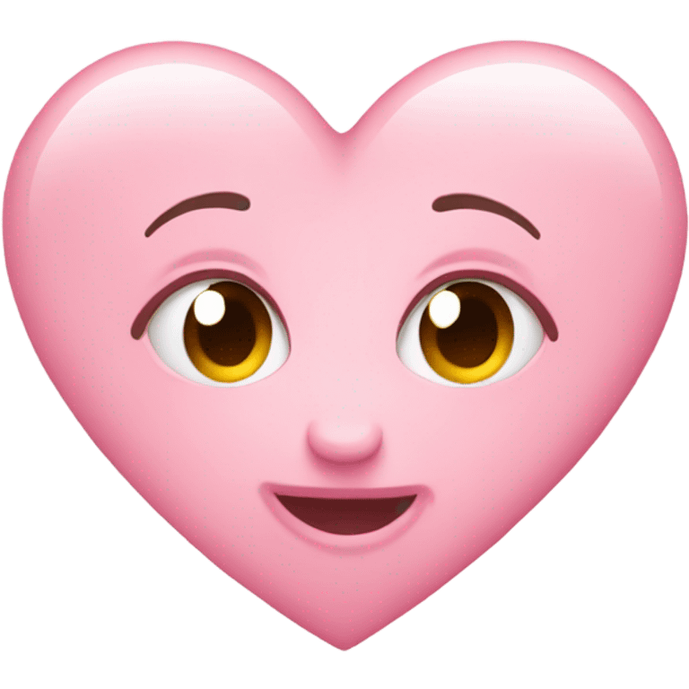 Light pink heart emoji  emoji