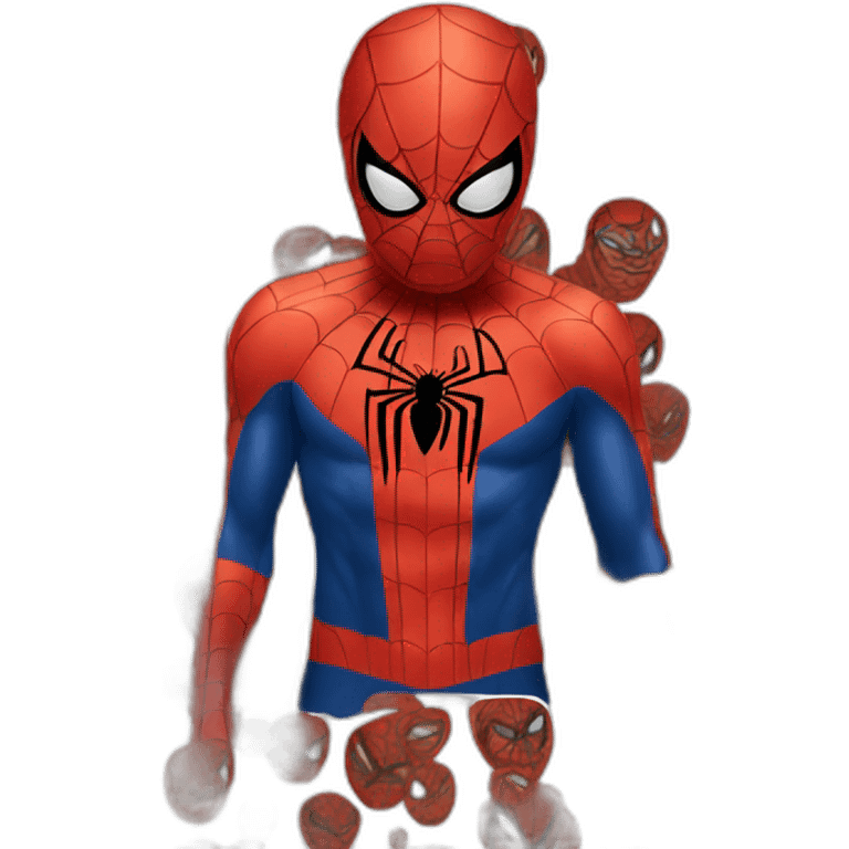 Spiderman man emoji