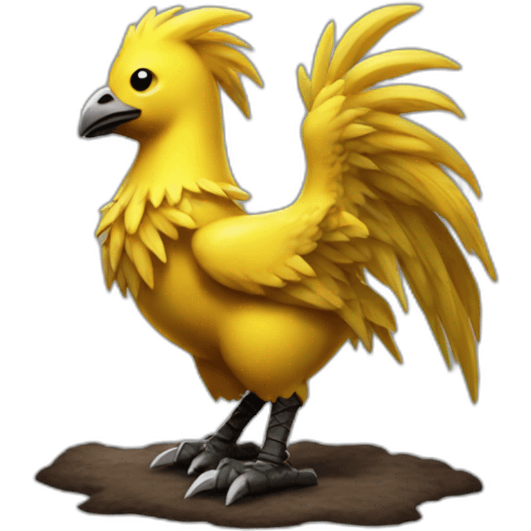 Final fantasy 7 chocobo emoji