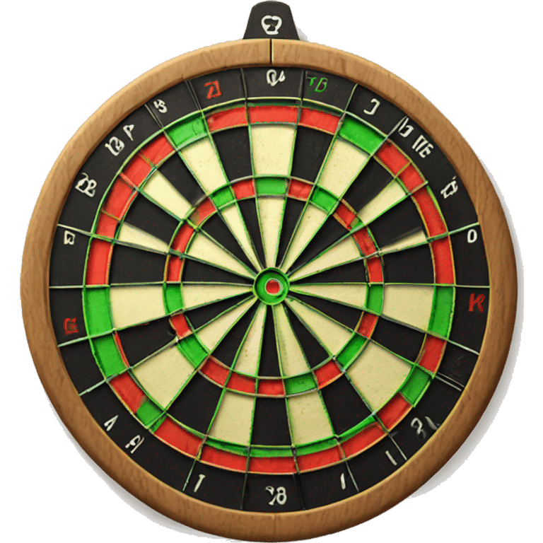 Dart board emoji