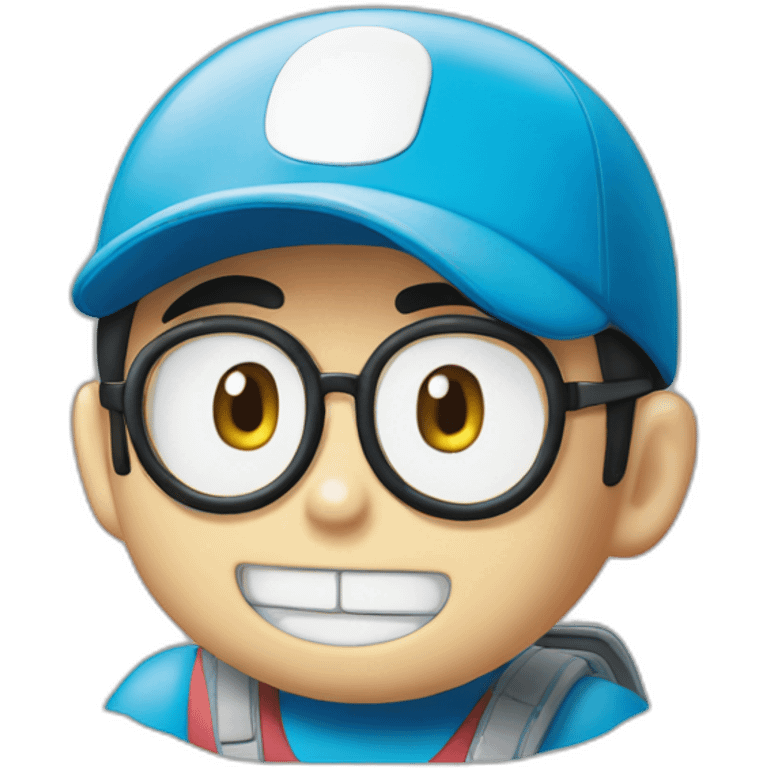 Doraemon and nobita emoji