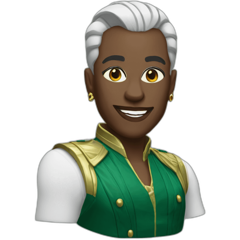 ruby rhod super green emoji