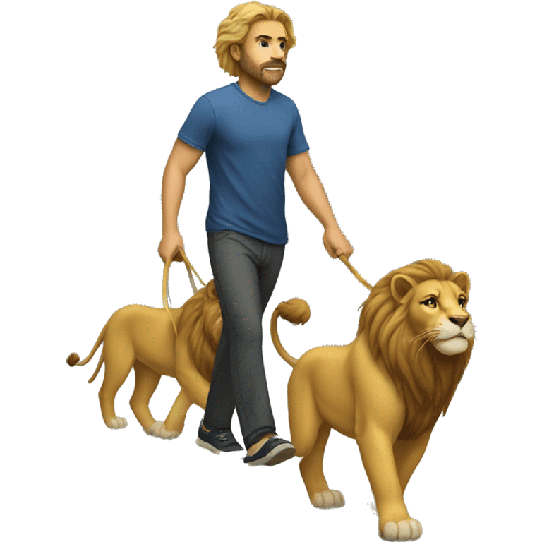 lion's walk emoji