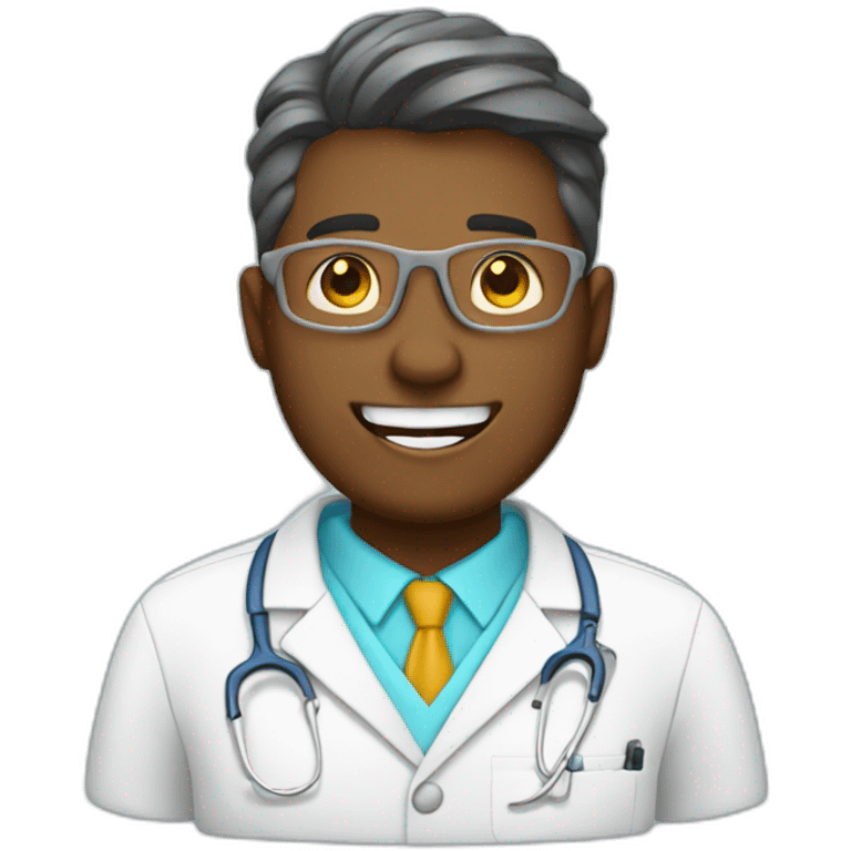 dentista a trabalhar emoji