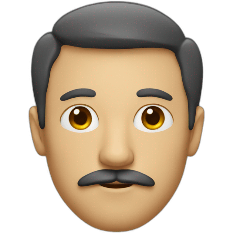 A man with square moustache emoji