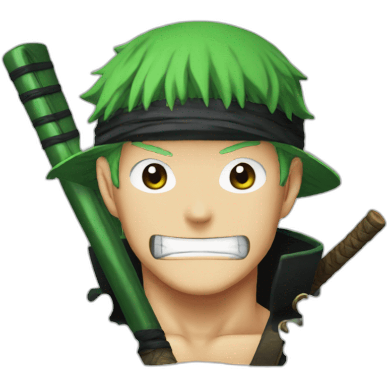 One piece zoro emoji