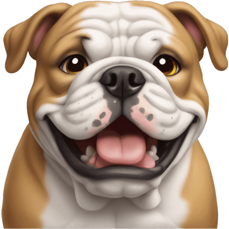 English bulldog  emoji