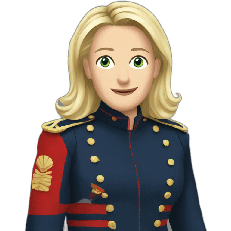 Marine lepen emoji