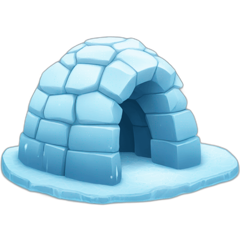 icy igloo emoji