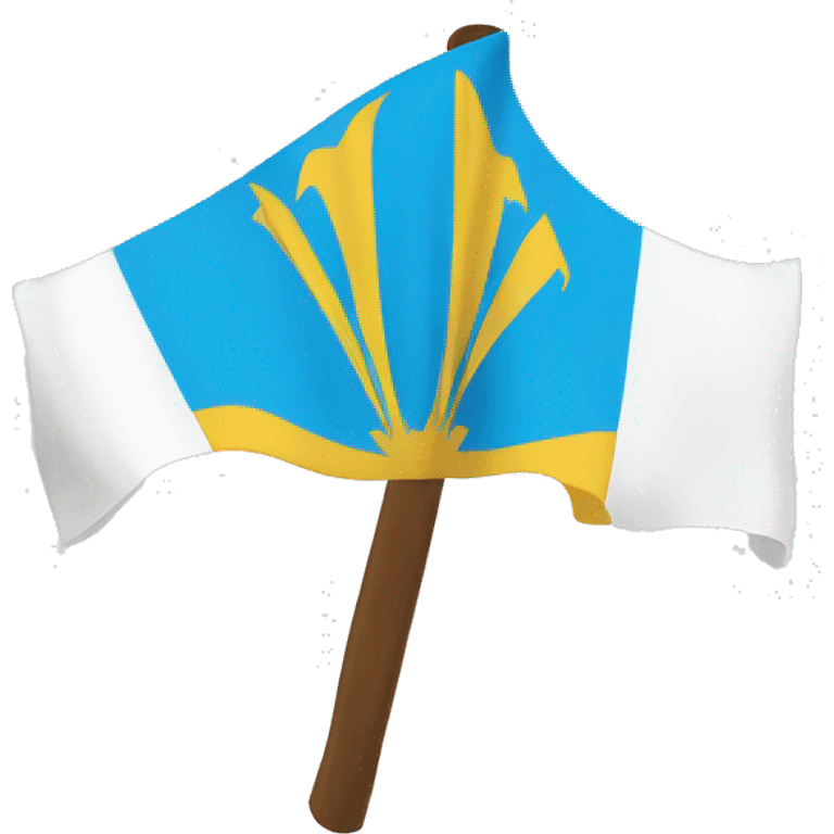 Bandera de Galicia emoji