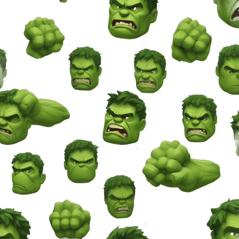 Hulk köszönés emoji