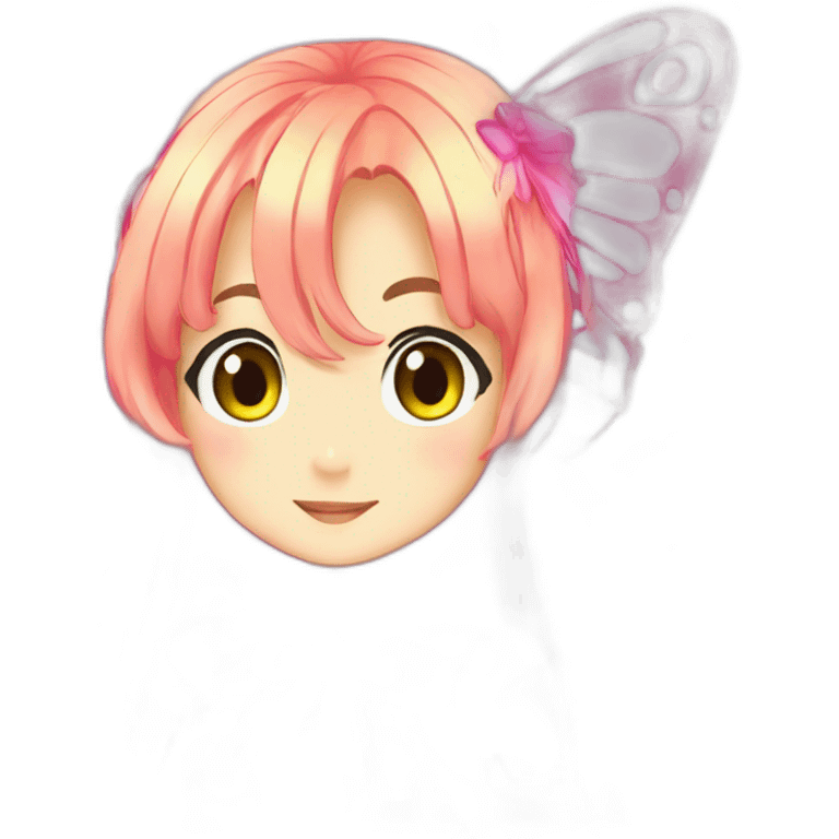 precure butterfly emoji