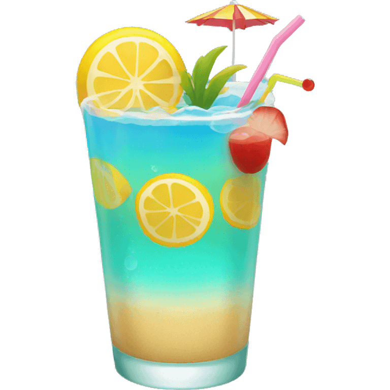 Beach drink emoji