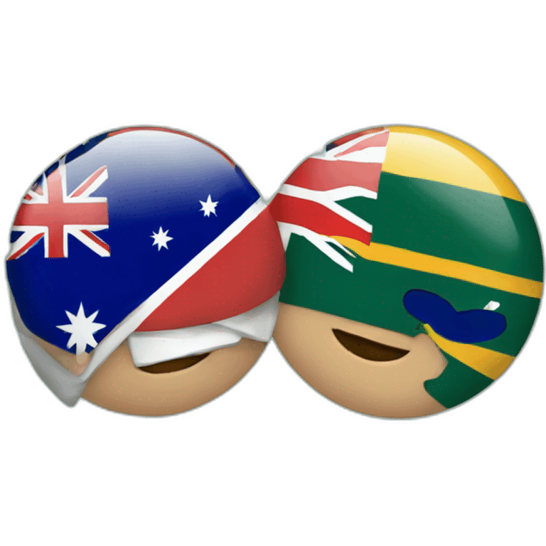 Australia and South Africa emoji