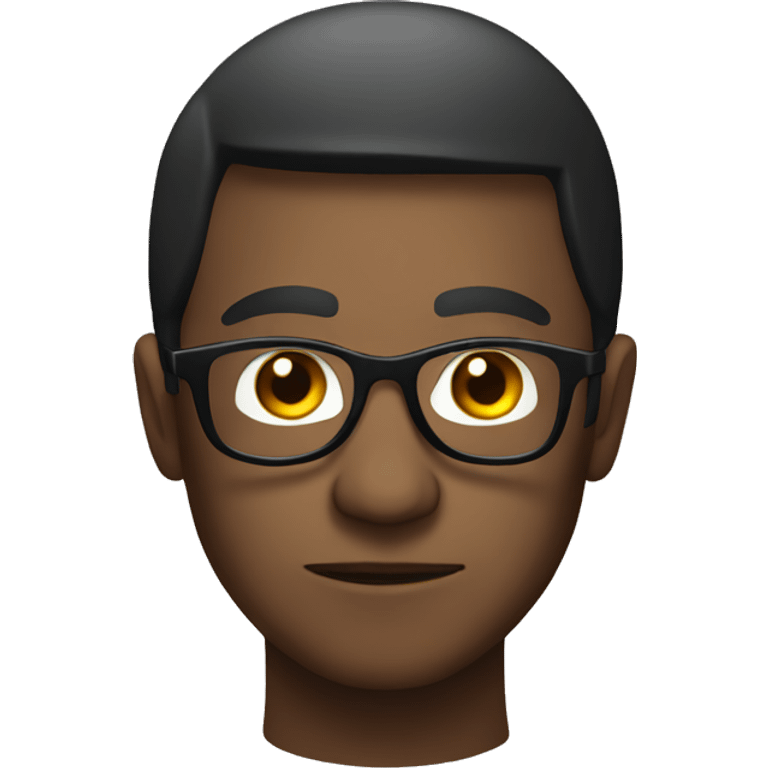 Robber wearing glasses emoji