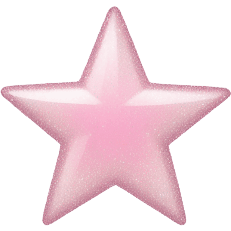 pale pink star sparkle emoji