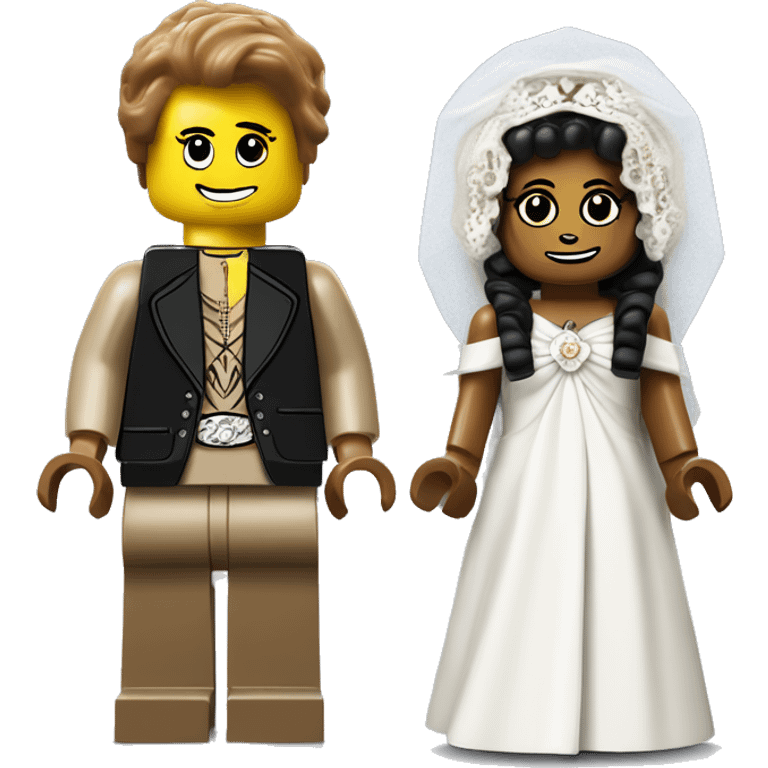 Lego Queen Amadala and Anakin  Skywalker get married then have kids together.  emoji