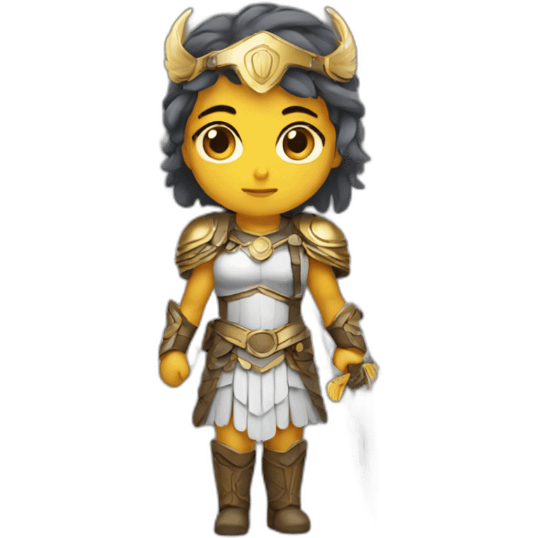 Valkyrie with wings  emoji