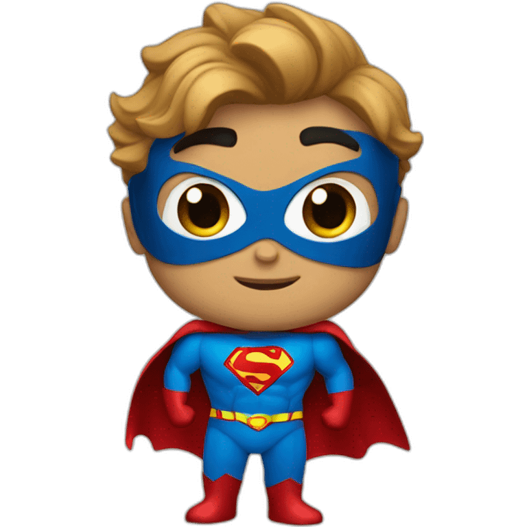 Cutest super-man emoji