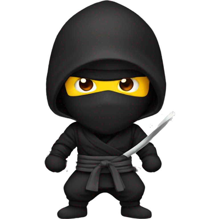 Ninja black emoji